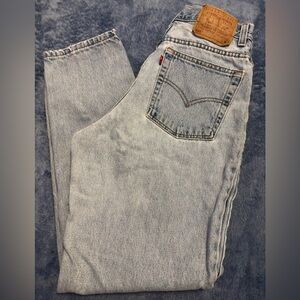 Vtg Levi’s Light Wash 550s Jeans